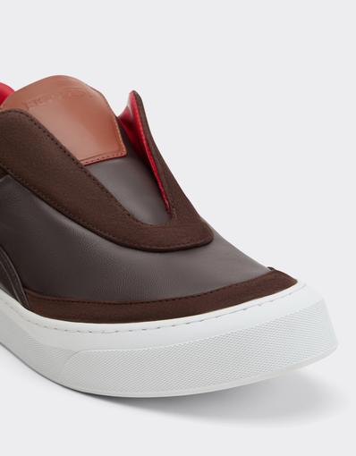 Nappa and Suede Trainers
