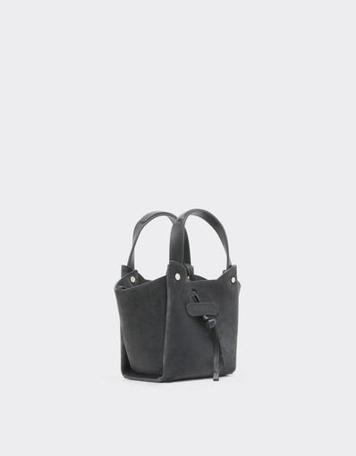 La Tote Bag Ferrari mini in Suede