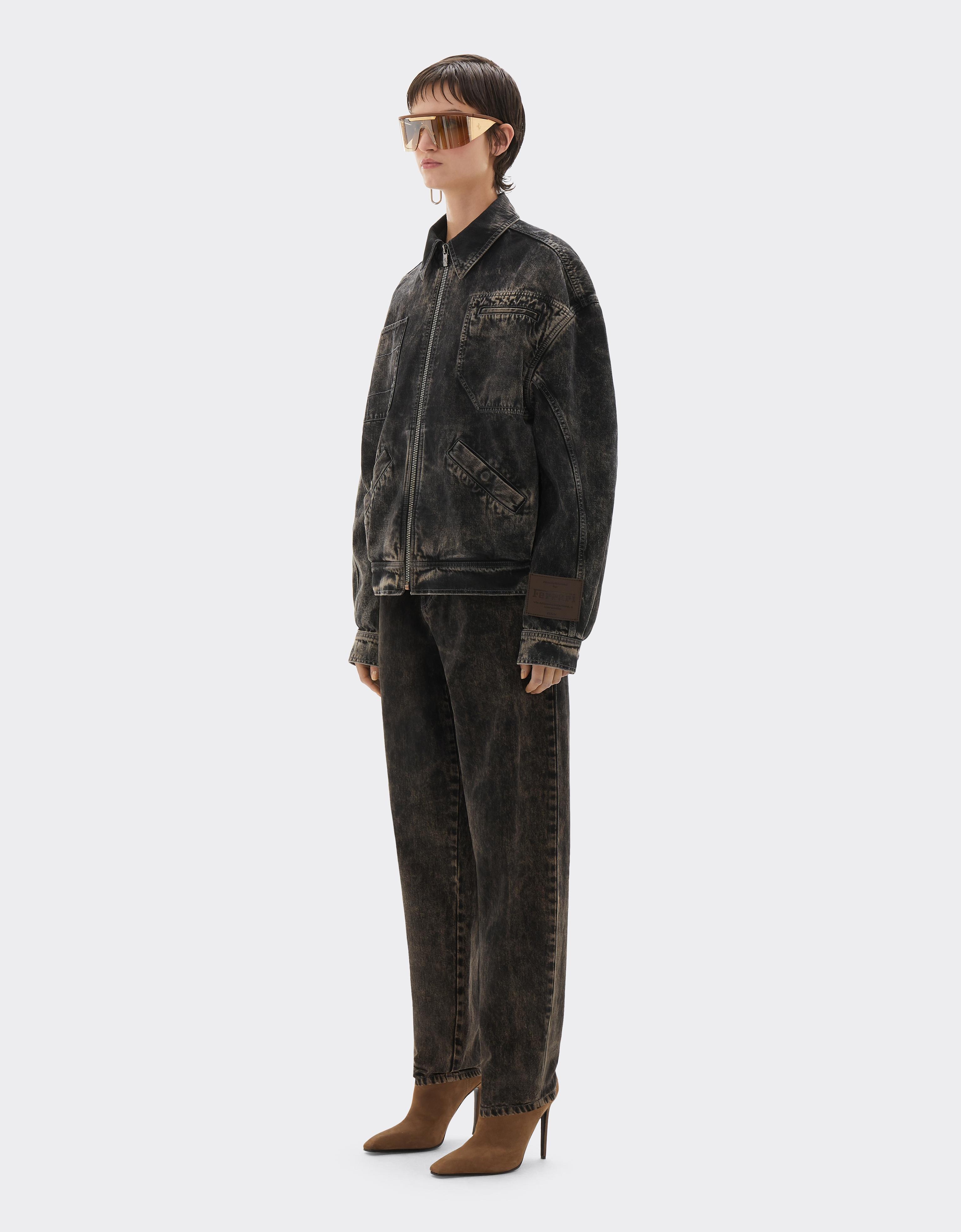 Reconditioned by Ferrari denim jacket for the 2026 Silverstone Grand Prix