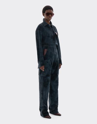 Corduroy Trousers with Oversized Pockets