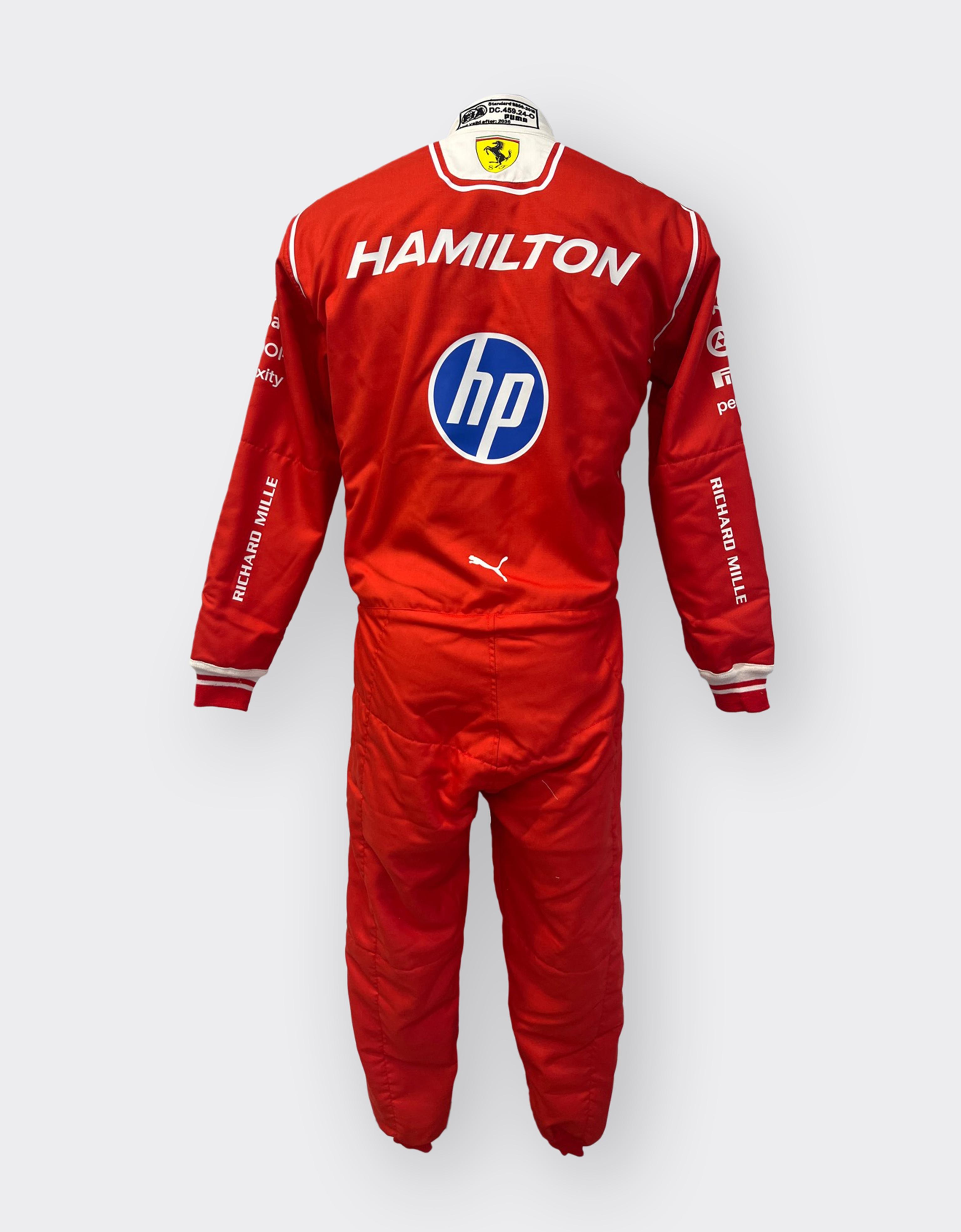Hamilton Replica 2026 Puma for Scuderia Ferrari HP Rennanzug