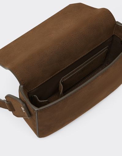 Waxed Leather Messenger Bag