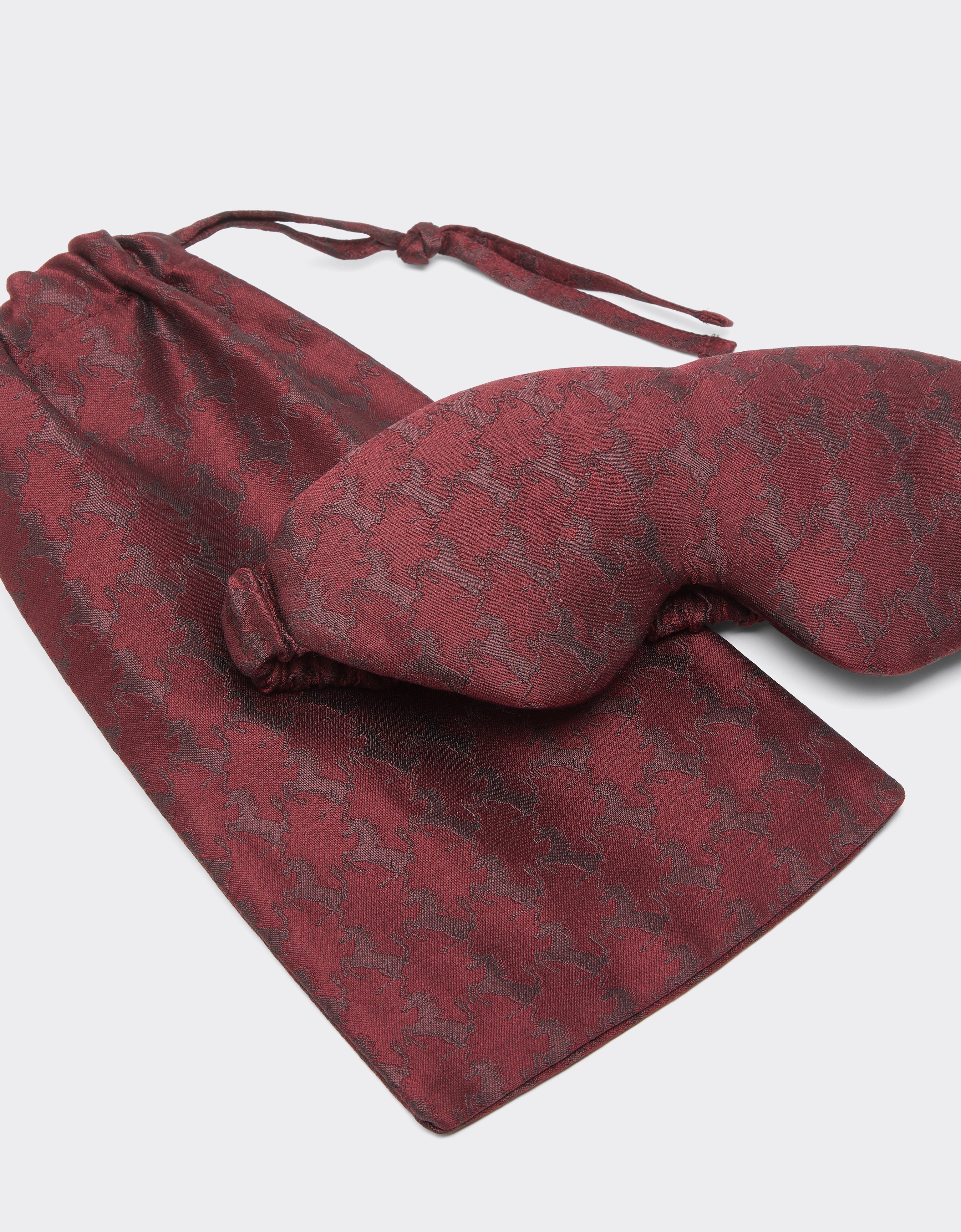 Antifaz de noche de seda jacquard