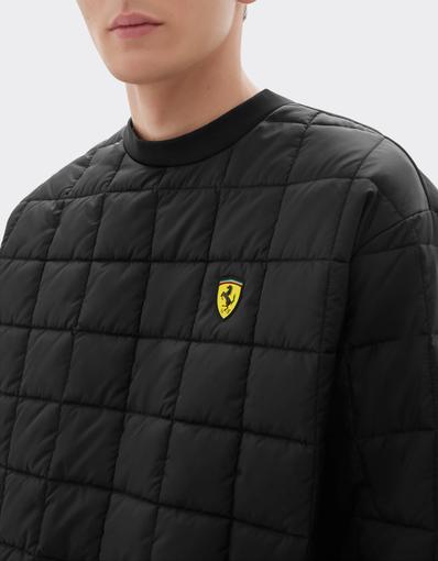 Scuderia Ferrari quilted sweatshirt