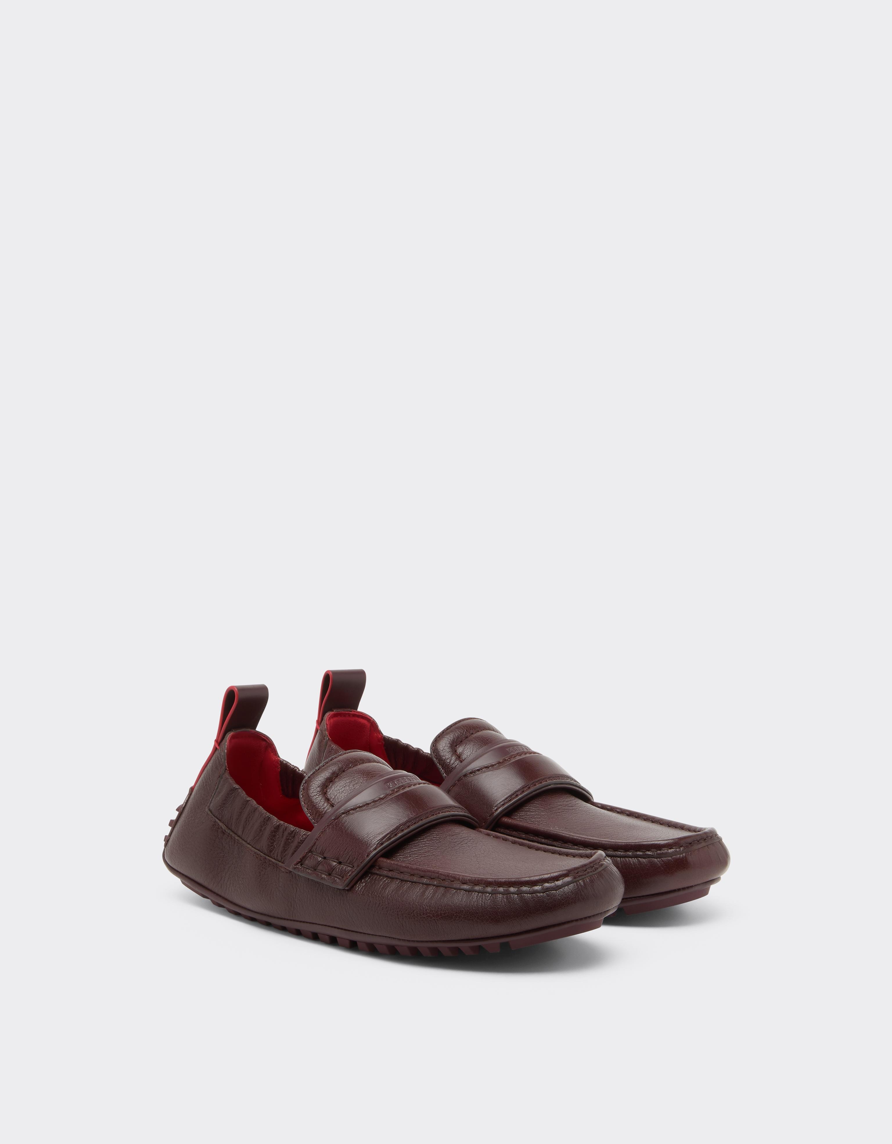 Driver Loafers in Granata Leather