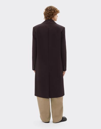 Double Mackintosh coat with Prince of Wales check lining