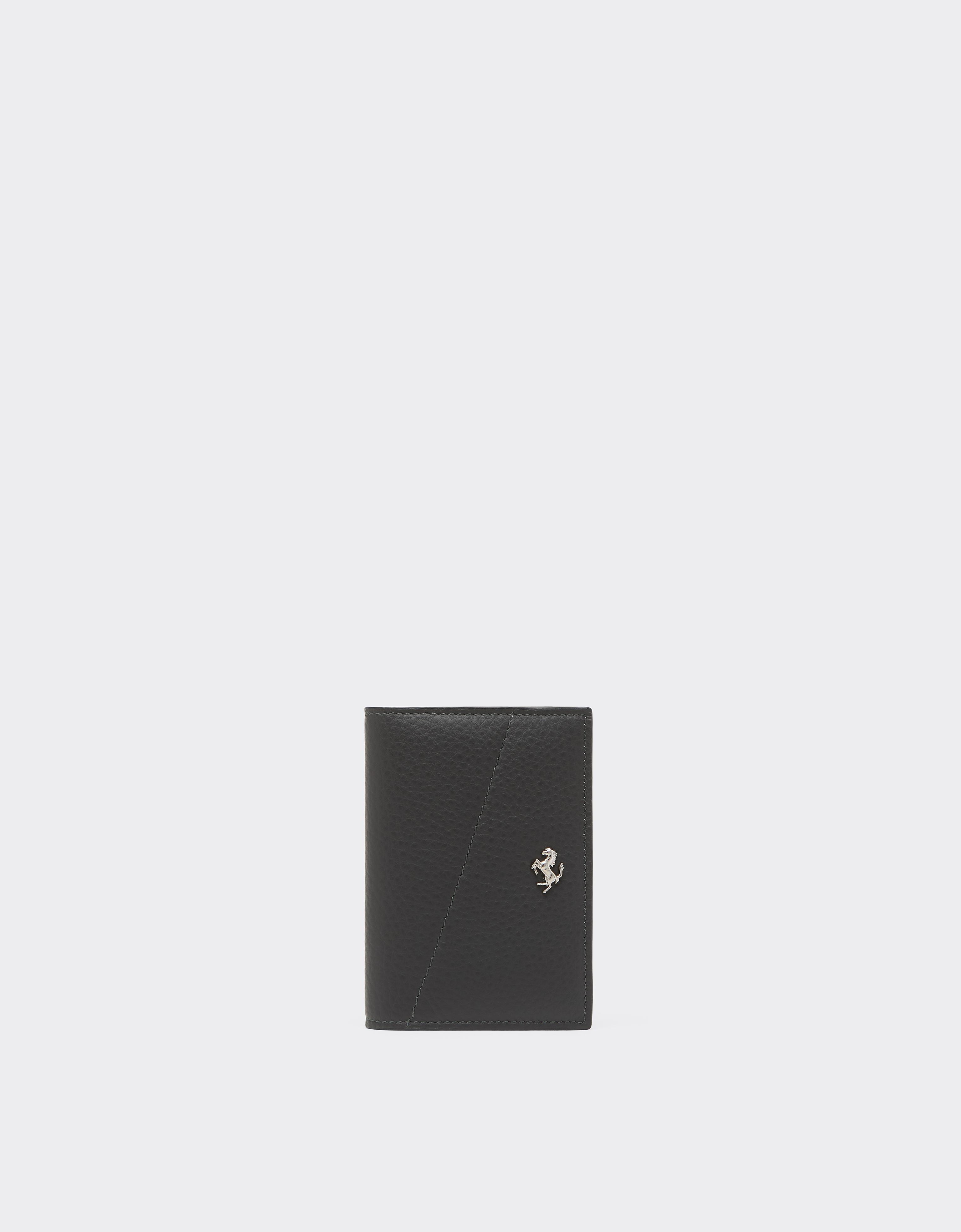Granata Leather Bifold Wallet with Prancing Horse