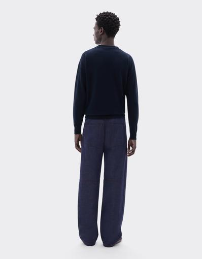 Wool and Cashmere Crew-Neck Jumper