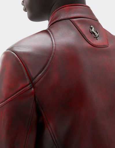Reconditioned by Ferrari leather jacket for the 2026 Silverstone GP