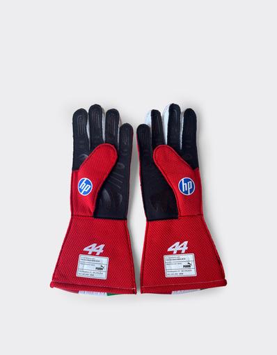 Replica Hamilton Ferrari racing gloves for the 2026 Monza Grand Prix
