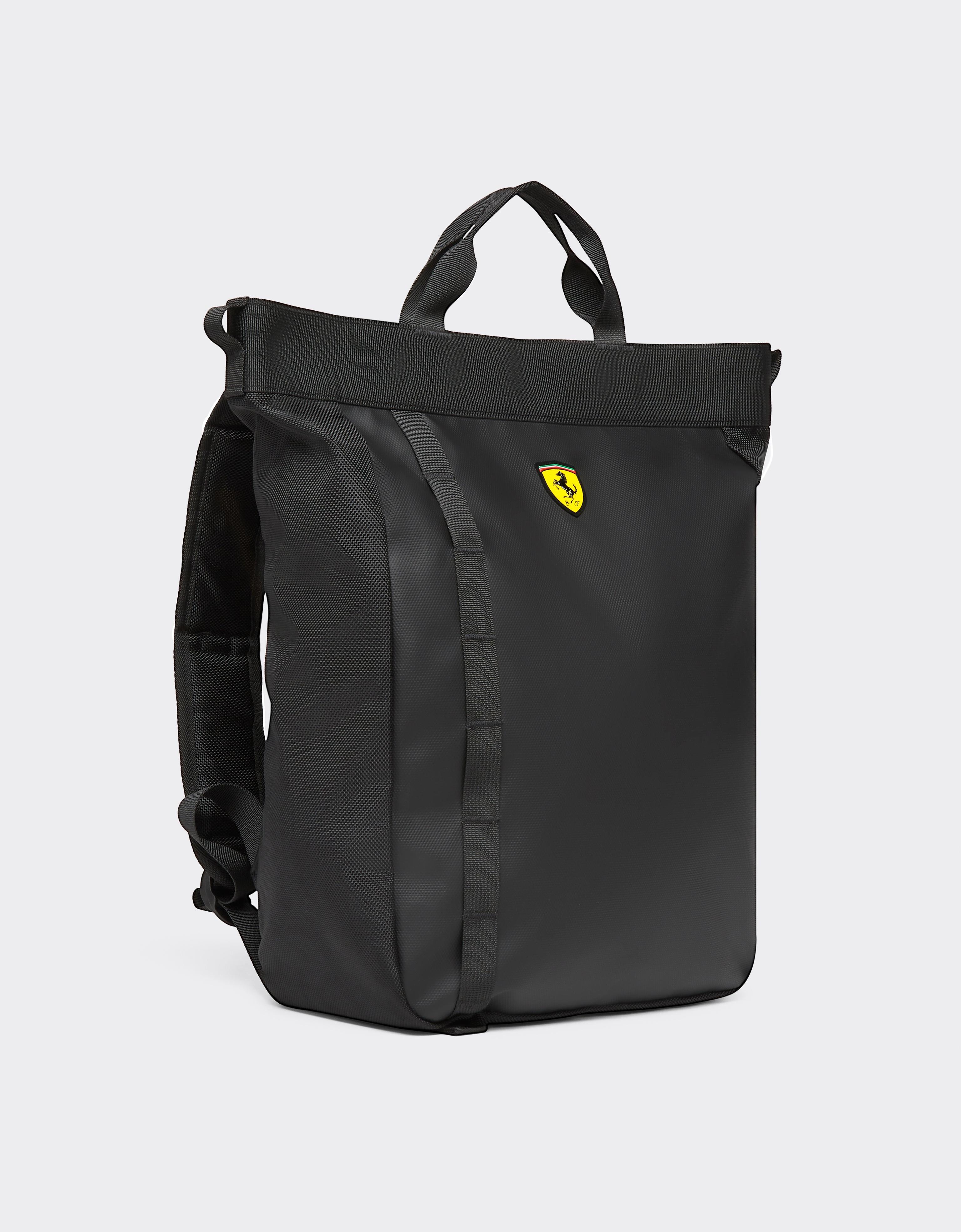 Tote backpack with Ferrari Scudetto