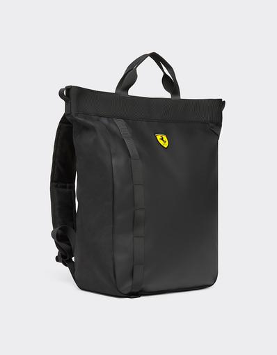 Tote backpack with Ferrari Scudetto
