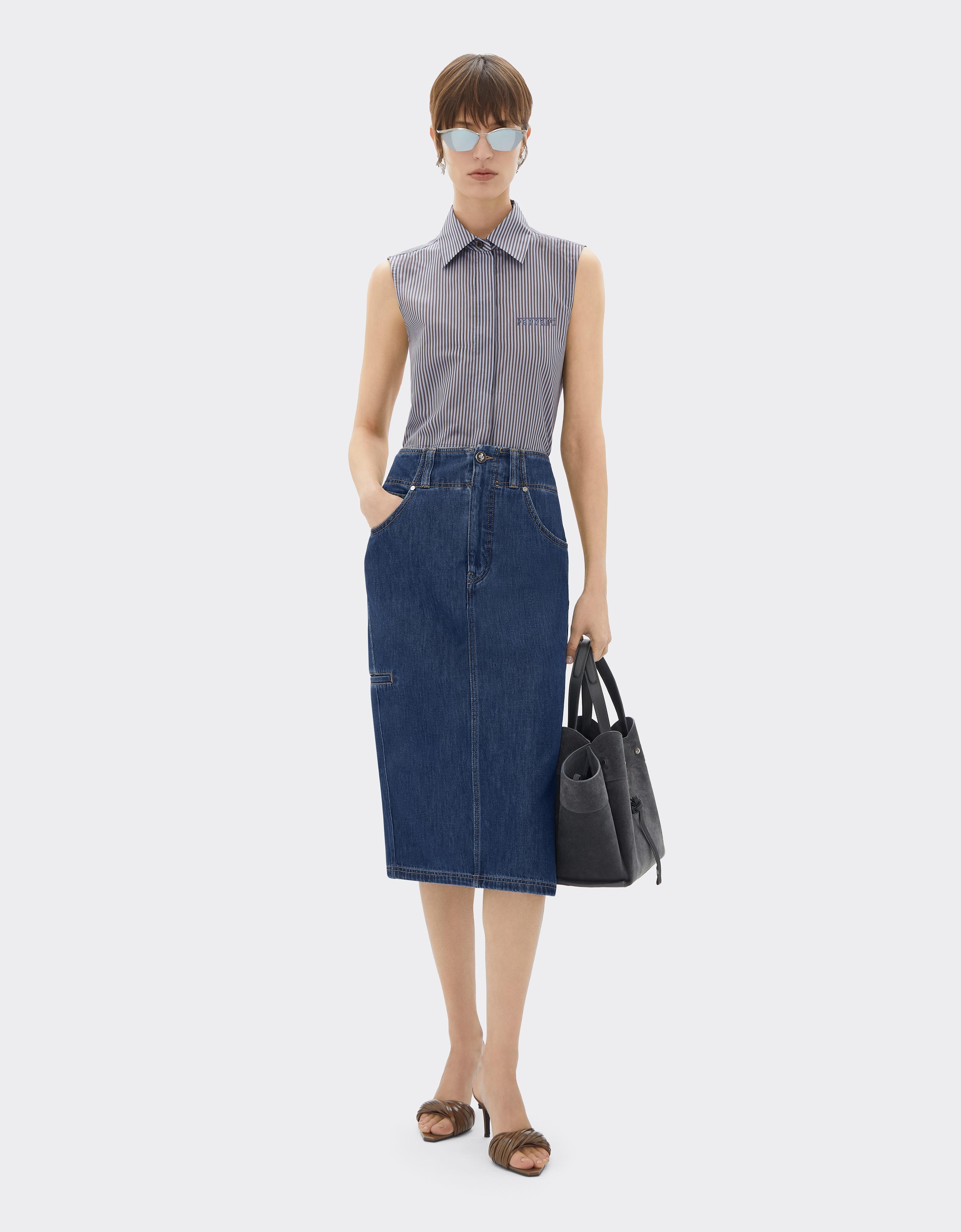 WOMAN DENIM SKIRT