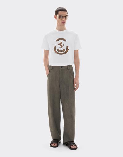 T-Shirt in Cotone con Stampa logo