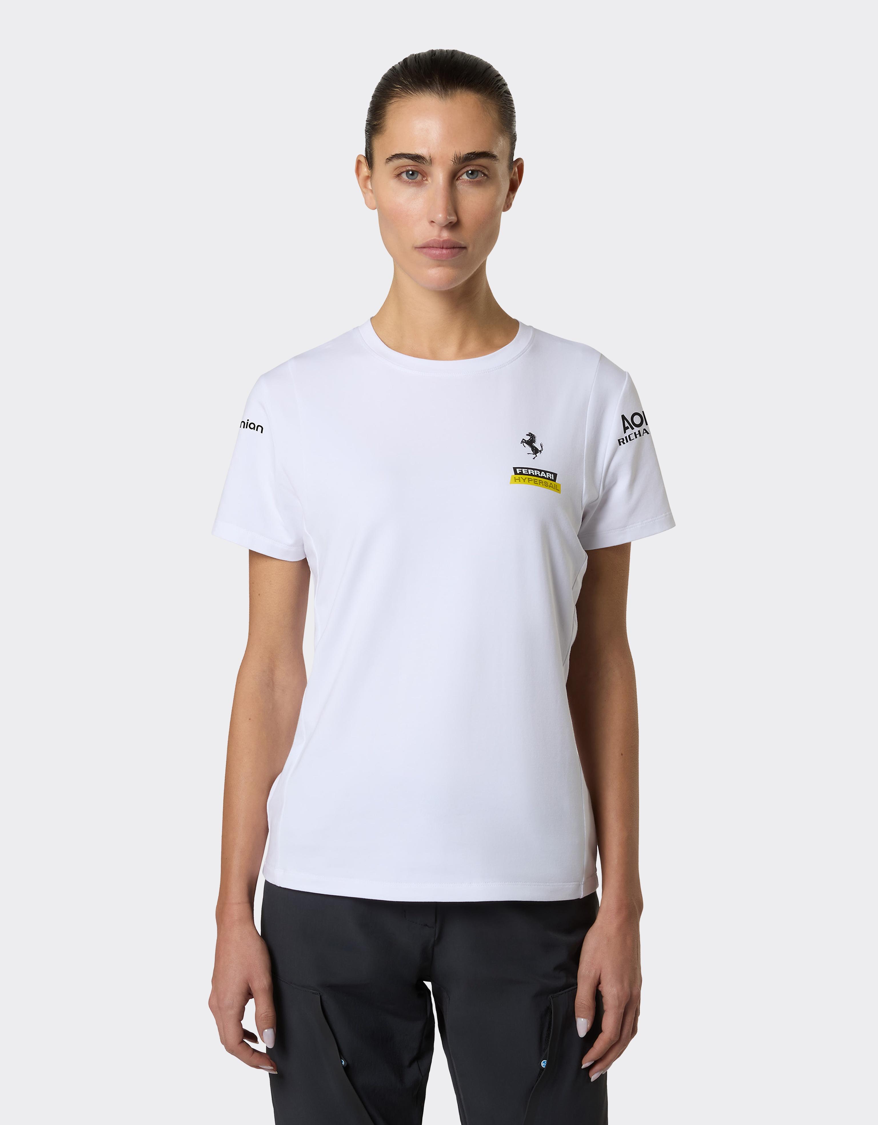 T-shirt in Tech Jersey Hypersail Ferrari
