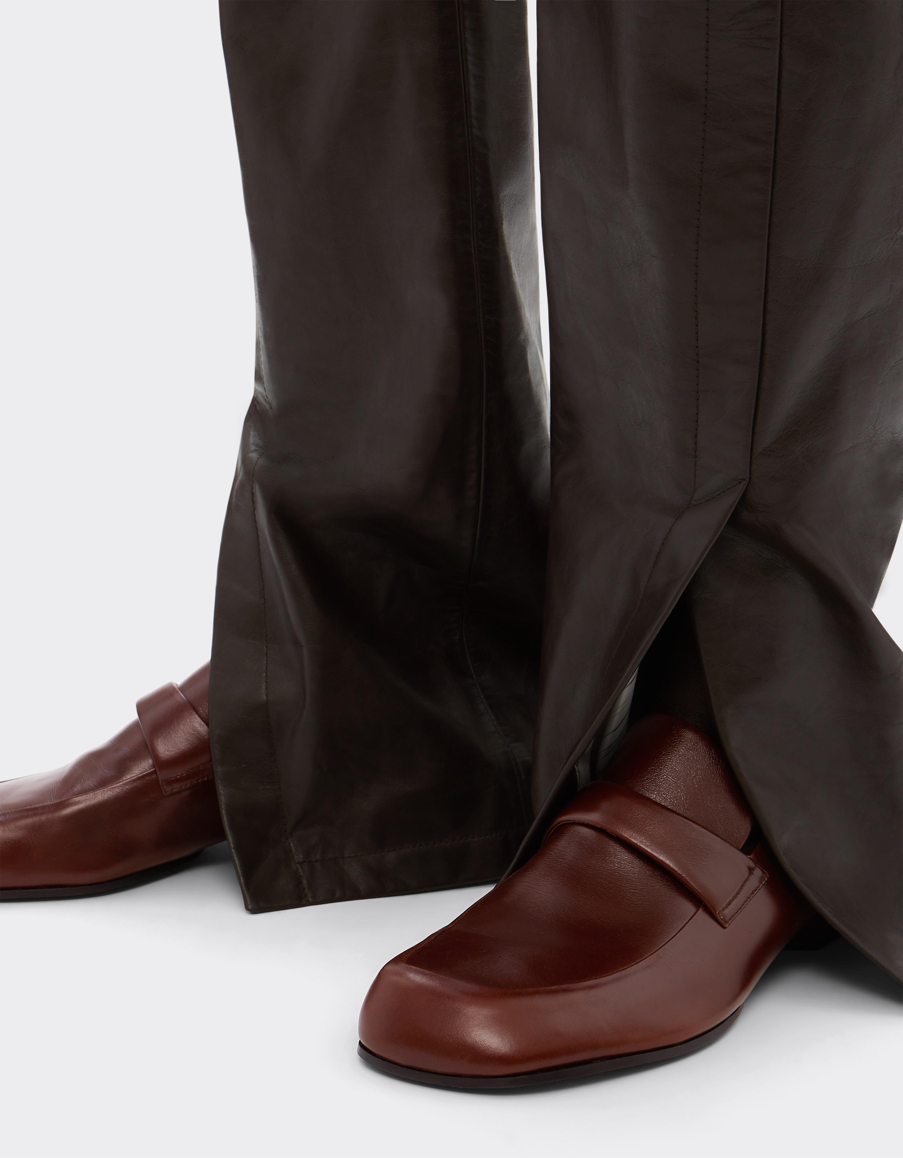 Polished Leather Loafer
