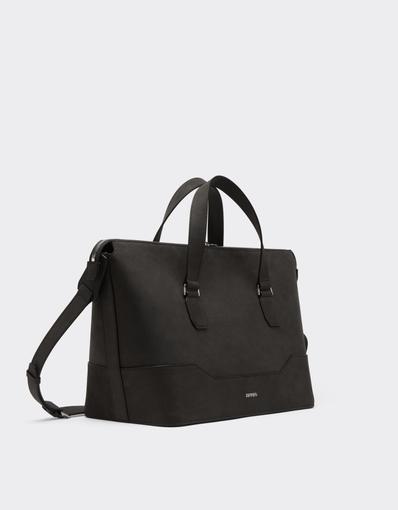 Waxed Leather Duffle Bag