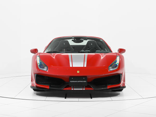 フェラーリ(Ferrari)488スパイダー購入特典/非売品 フェラーリ 488スパイダー｜ルーフラッピング【3M/ハイグロスブラック