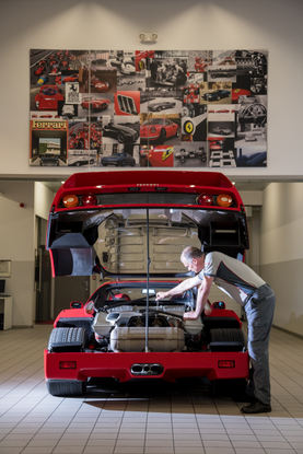 Ferrari Classiche Department: restoration and certification