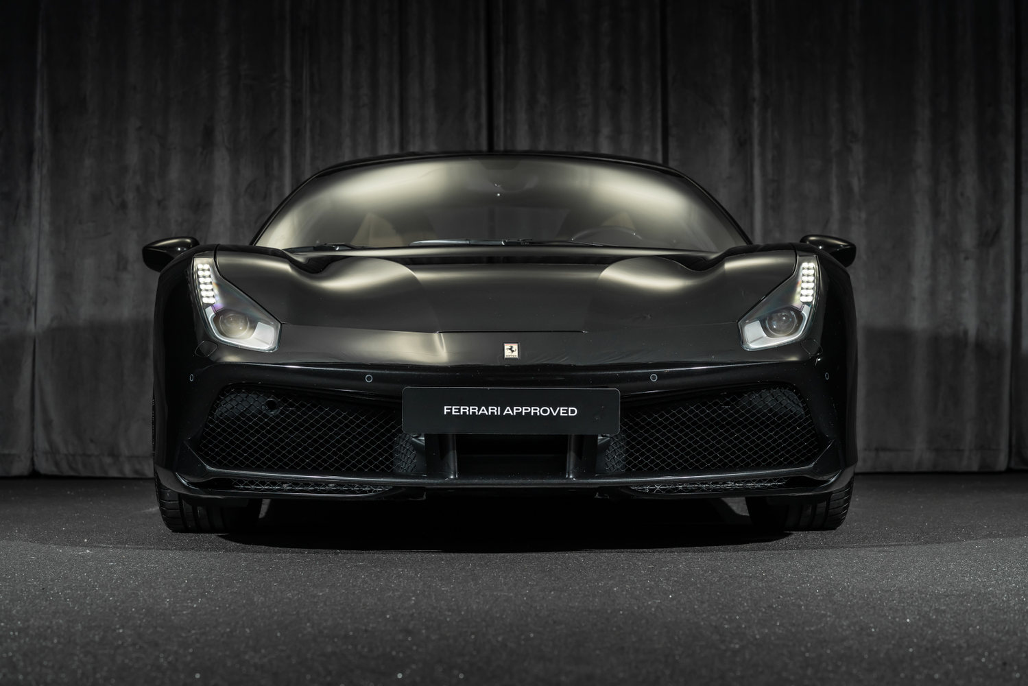 All black ferrari store