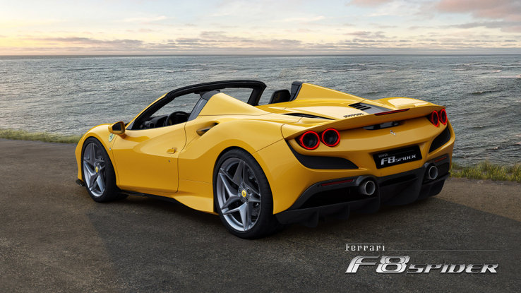Ferrari F8 Spider Cornes Nagoya Showroom | Ferrari Dealer