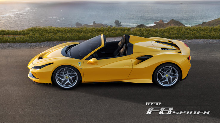Ferrari F8 Spider Cornes Nagoya Showroom | Ferrari Dealer
