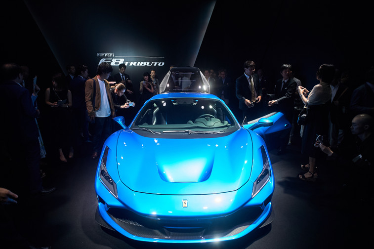 The Ferrari F8 Tributo Unveiled In Japan