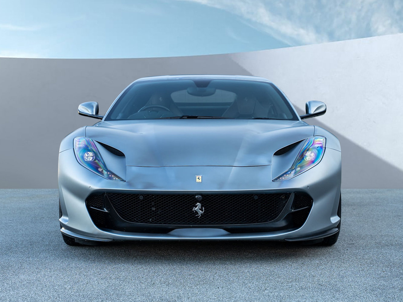 2018 Ferrari 812 Superfast Grigio Titanio Metall