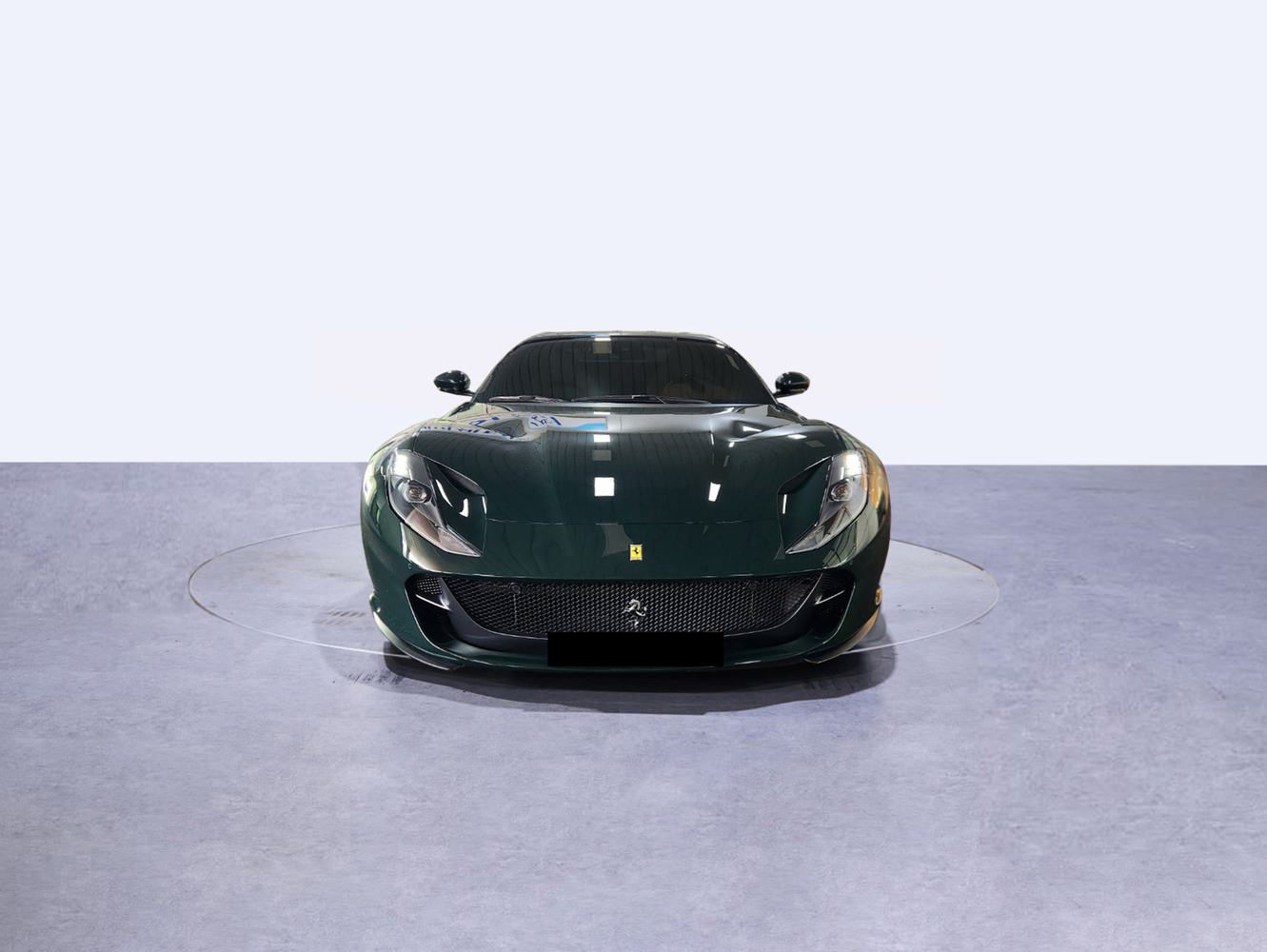 Ferrari superfast top green shoes