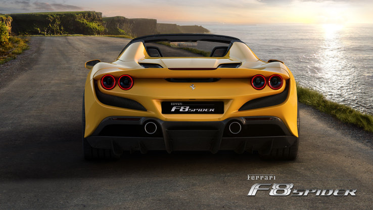 Ferrari F8 Spider Cornes Nagoya Showroom | Ferrari Dealer