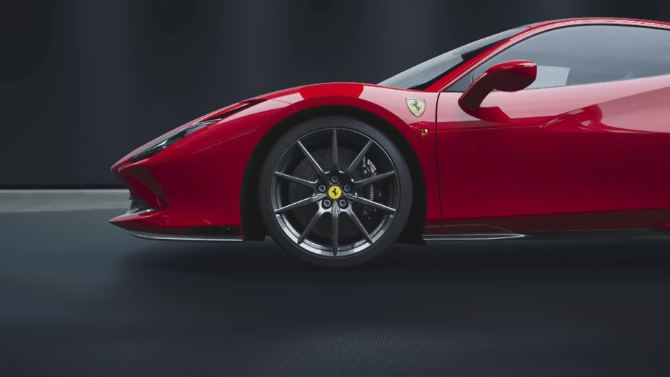 Ferrari F8 Tributo: Full carbon fibre rims