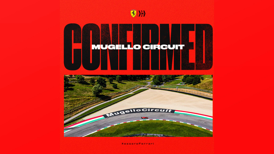 Gp Della Toscana Ferrari 1000 A Lap Of The Track At Mugello Circuit