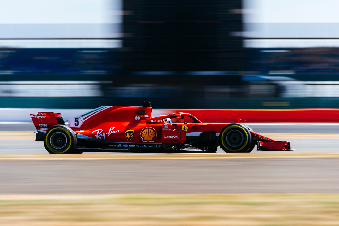 GP di Gran Bretagna 2018 - VenerdÃ¬ - Silverstone 2018 - Sebastian Vettel