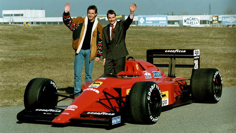 マンセルのギア フェラーリの歴史
