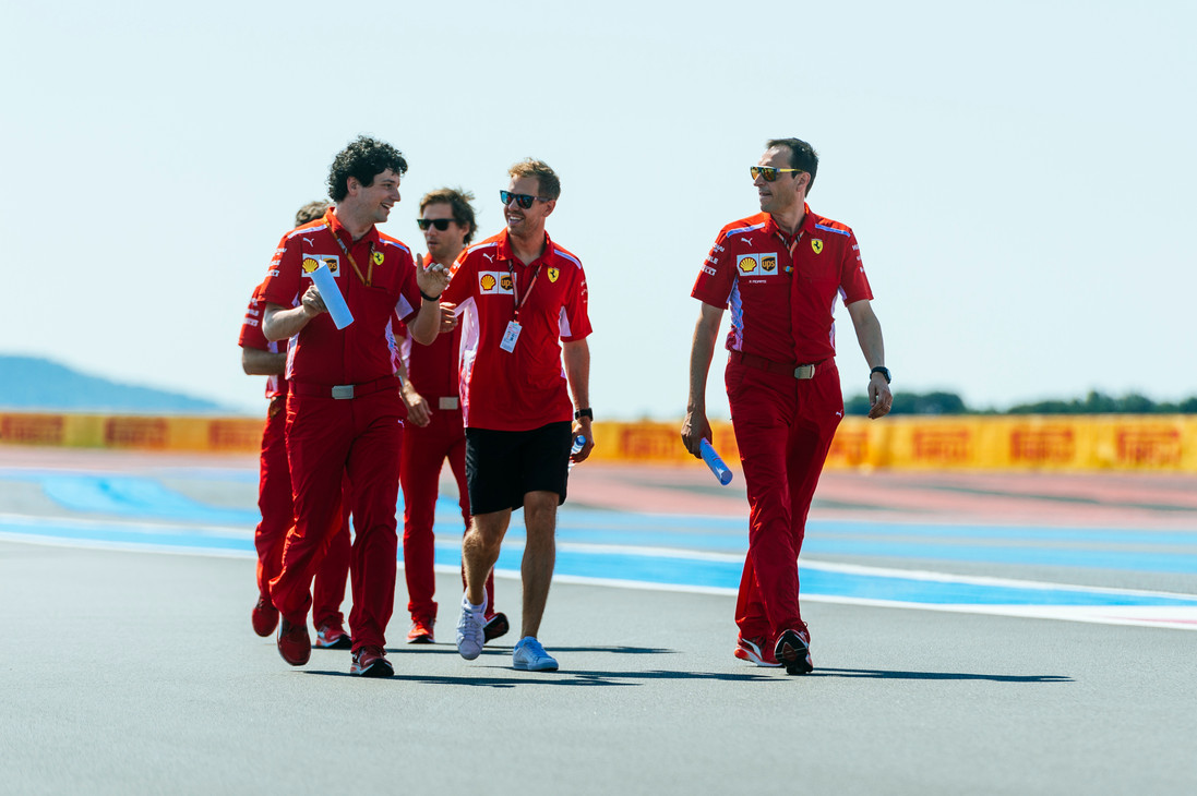 GP di Francia 2018 - GiovedÃ¬ - Sebastian Vettel, Le Castellet 2018