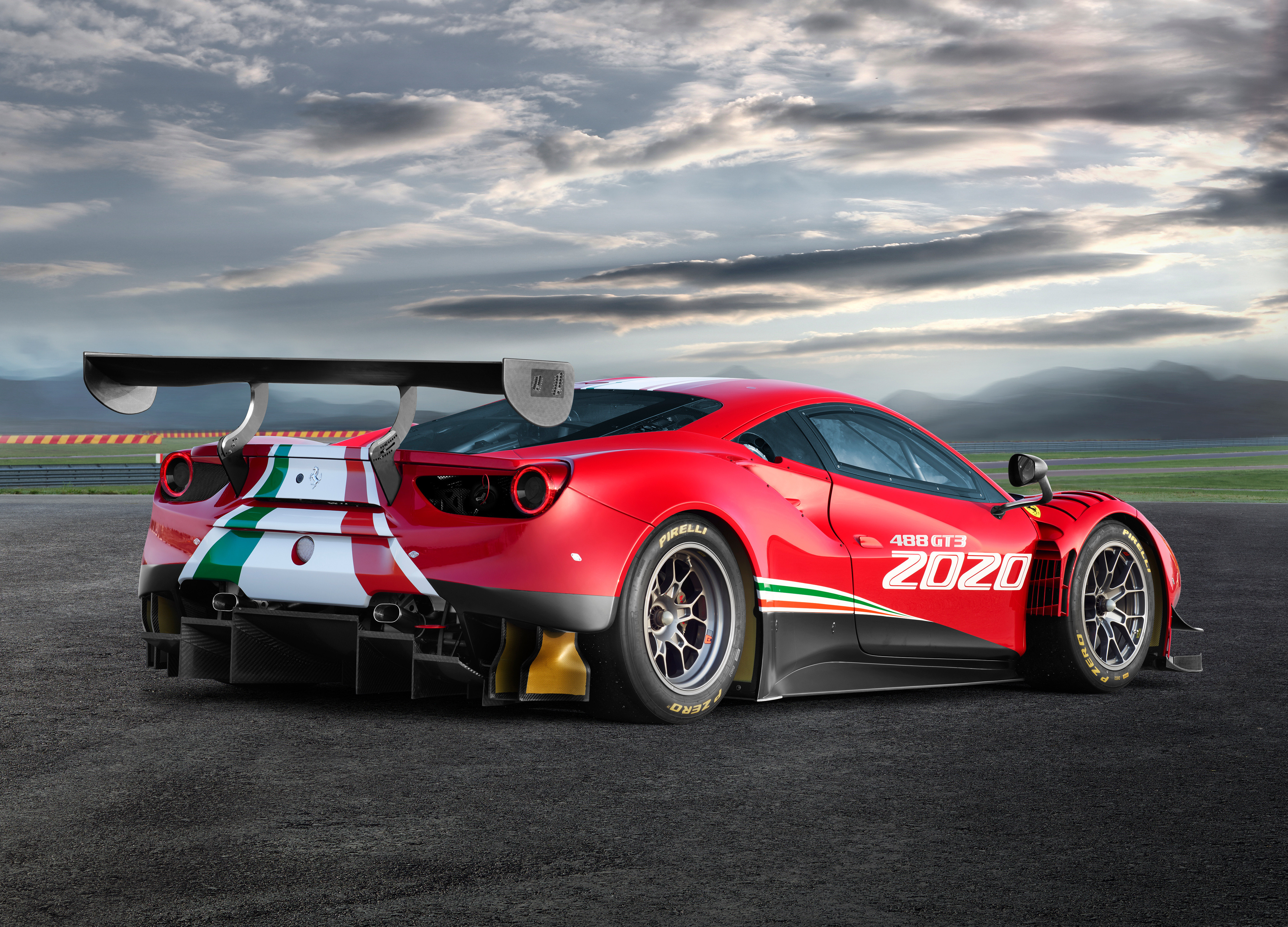 The Ferrari 488 Gt3 Evo 2020