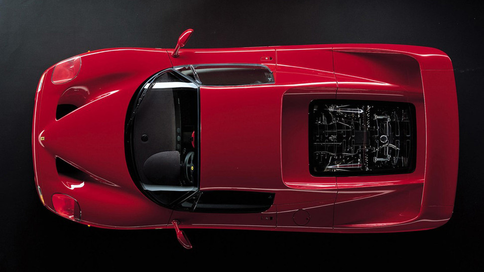 Ferrari f50 chassis top