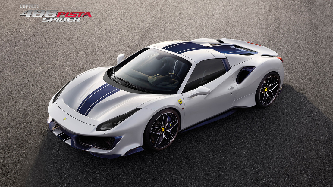 Ferrari 488 Pista Spider Scuderia South Africa Johannesburg