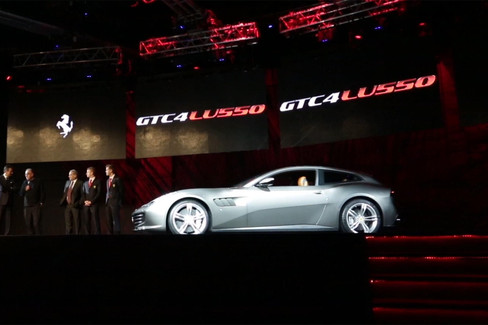 Ferrari GTC4Lusso Einstiegsleisten carbon