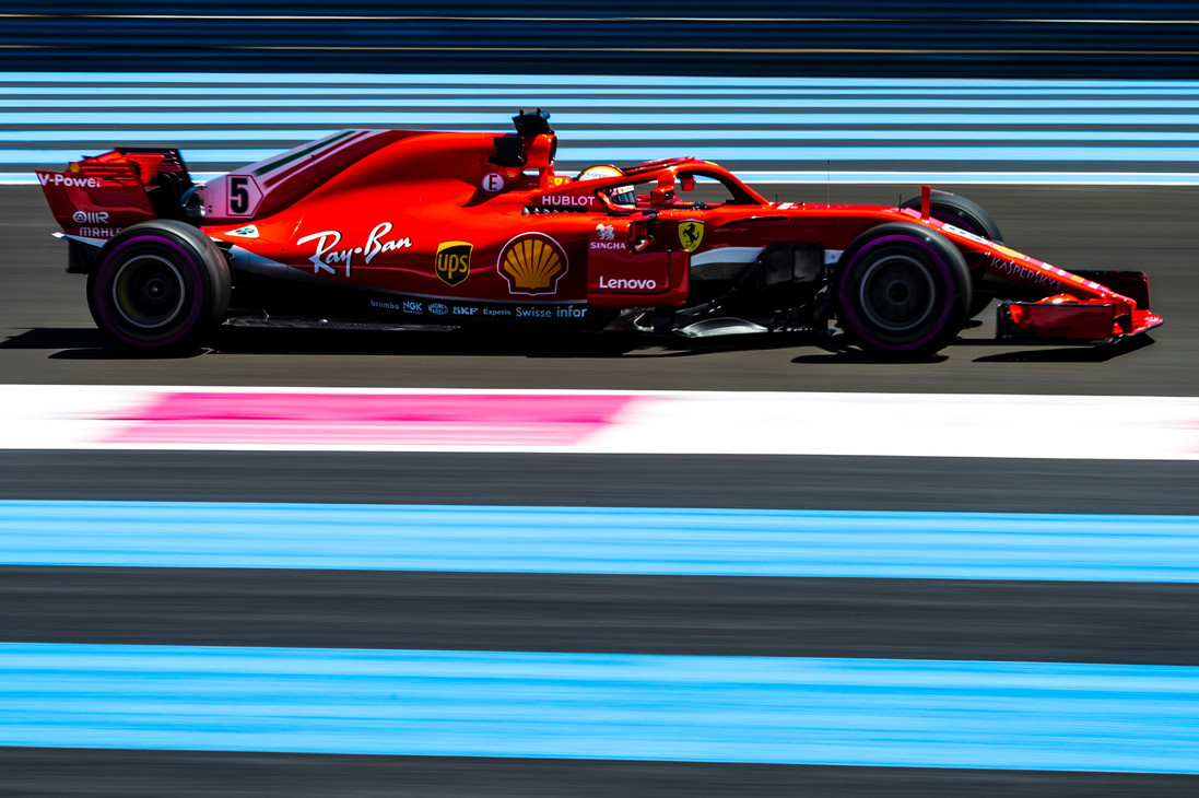 GP di Francia 2018 - VenerdÃ¬ - Sebastian Vettel, Le Castellet 2018