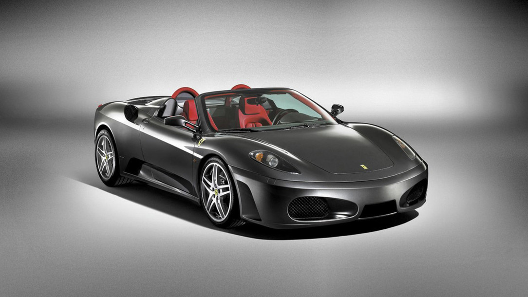 gray ferrari f430 spider